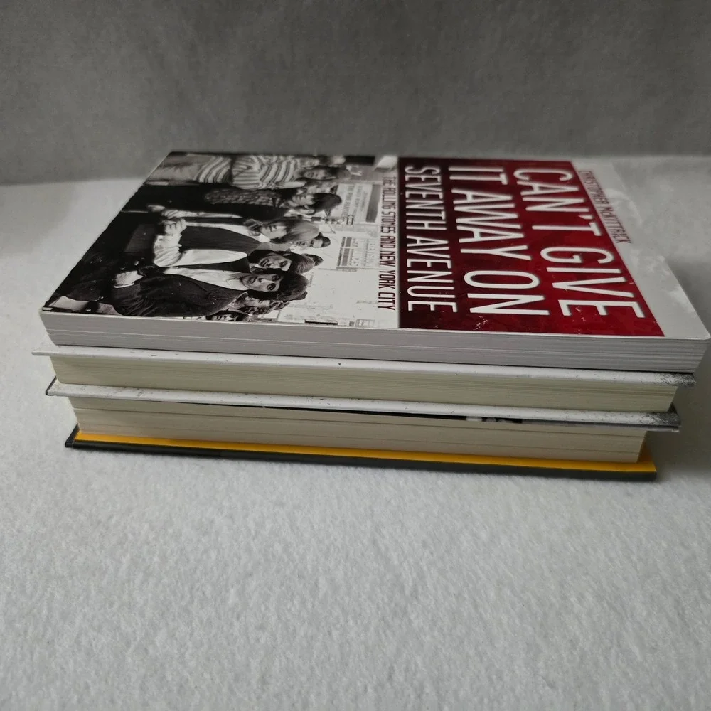 Rolling Stones Book Lot Charlie Watts Biography 100 Finest Songs NYC History